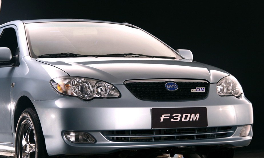 比亚迪f3dm低碳版双模电动车_海奥汽车
